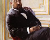 古斯塔夫 卡里伯特 : Portrait of Jules Richemont
